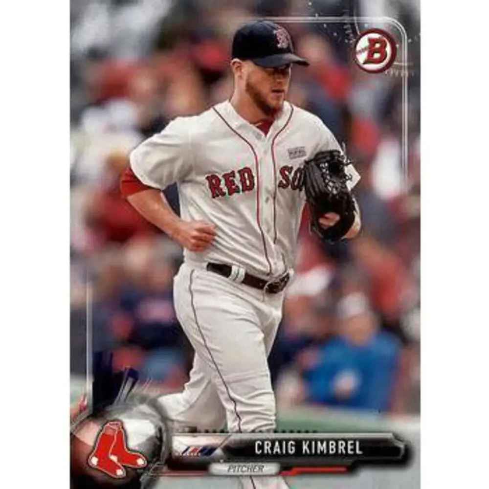 2017 Bowman Craig Kimbrel # 24 Boston Red Sox